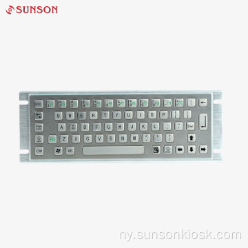 Industrial Metal Keyboard yokhala ndi Touch Pad